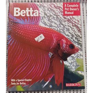 Bettas A Complete pet Owner's Manual by Robert Goldstein Paperback NEW